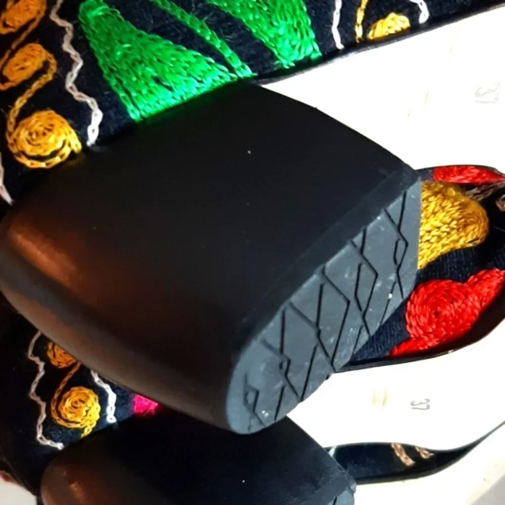 WOMANS GALERIA Embroidery Turkish Leather Boots 37 = 6 M Unique Luxury‎ Shoes